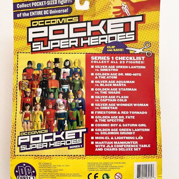 DC Comics Pocket Heroes 11 JLA Action Figure Lot Martian Manhunter Table Set - Picture 14 of 16